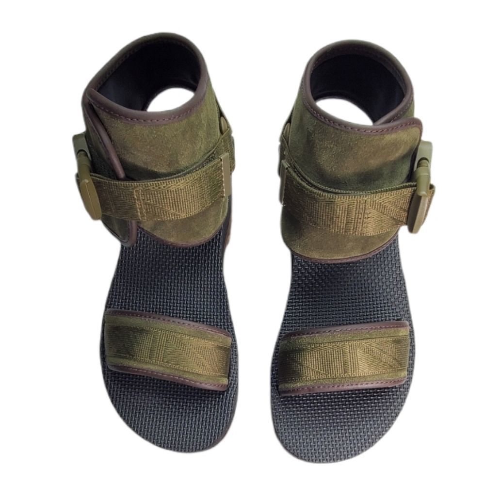 NWOT Dark Olive Teva Indio Jewel Sandals - Picture 4 of 8